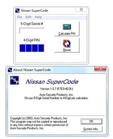 Nissan SuperCode