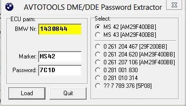 DME-DDE Password Extractor