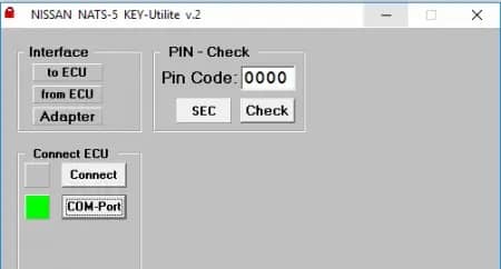 NISSAN NATS-5 KEY-Utilite