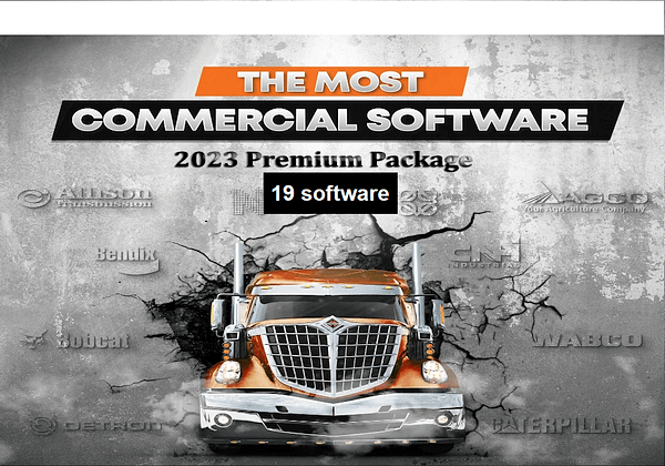 2023 Software Premium Pack for CAT ET 2023A, EST 2023A, CaIterm v5.10, DDDL8.17, NED, Jpro, ESA, ISUZU IDSS and More