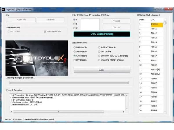 Toyolex 3 official release including kg