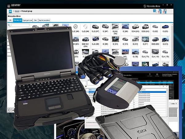 Xentry Open End Pro Professional System | 3.2025 Pkw Getac